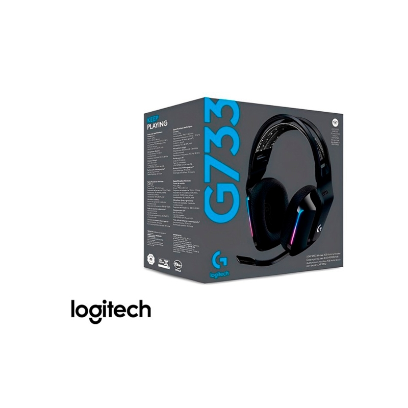 Logitech g auriculares con micrófono shops inalámbricos logitech g733