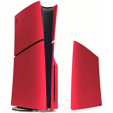 Cover Playstation 5 Slim - Volcanic Red