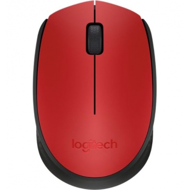 Mouse Logitech M170 Wireless - Rojo