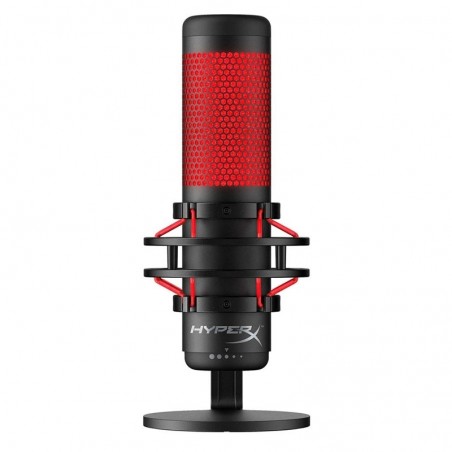 Micrófono Hyperx QuadCats USB - Led rojo. Tienda oficial en Paraguay