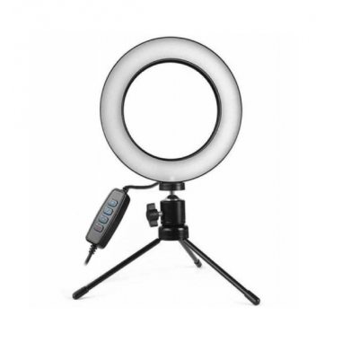 Aro de Luz LED Sate 10'' con Trípode...