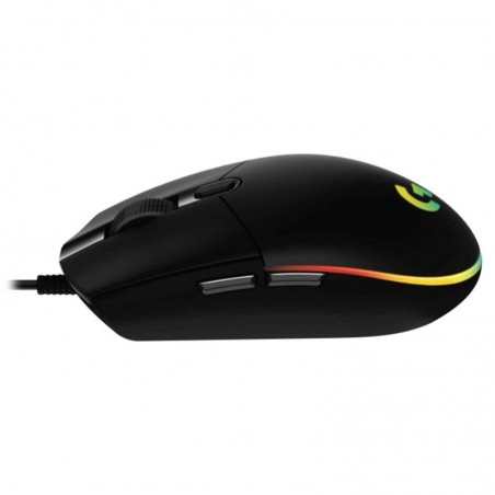 Mouse Gamer Logitech G203 Lightsync negro al mejor precio en Paraguay