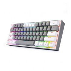 Teclado gamer Redragon Fizz Pro - White/Gray 2