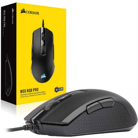 Mouse Gamer Corsair M55 Pro RGB - Negro
