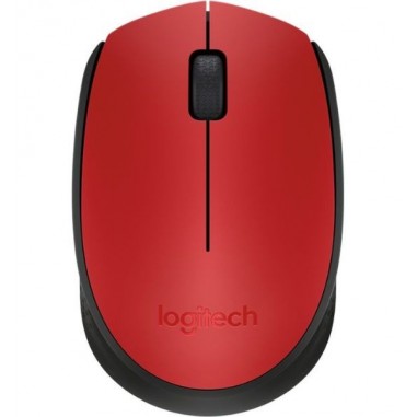 Mouse Logitech M170 Wireless - Rojo