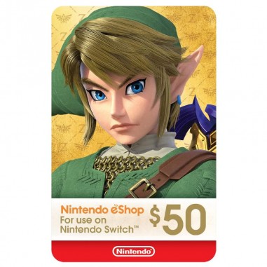 Gift Card Nintendo eShop $50