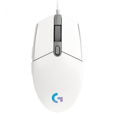 Mouse Gamer Logitech G203 RGB - Blanco