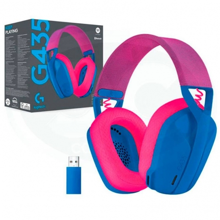 Auriculares Gamer Logitech G435 - Blue al mejor precio en Paraguay